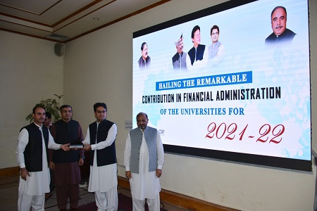 Hailing the remarkable contribution in Financial Administration